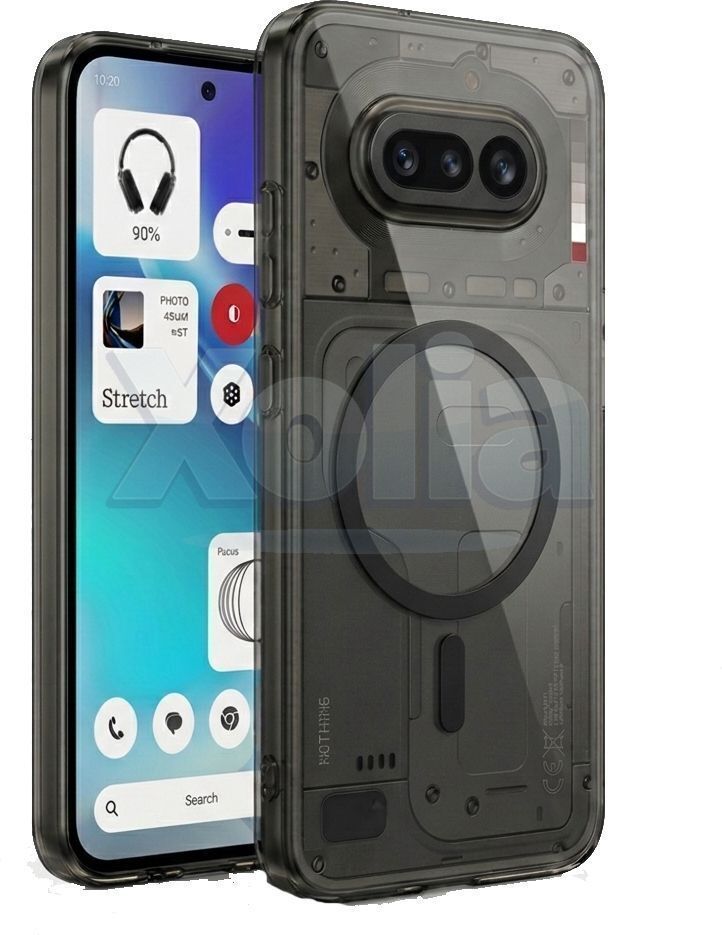 Xolia Anti Yellow Back Cover for Nothing Phone 4a 5G (Black, Anti-Yellow, Polycarbonate, Pack of: 1)