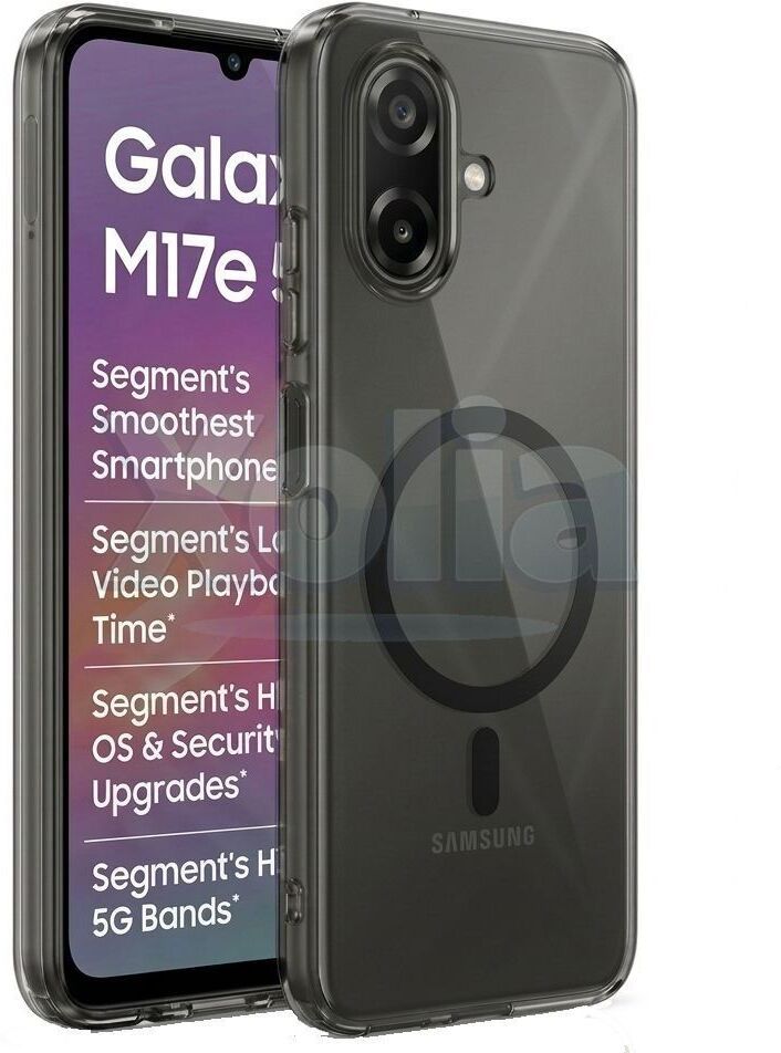 Xolia Anti Yellow Back Cover for Samsung Galaxy M17e 5G (Black, Anti-Yellow, Polycarbonate, Pack of: 1)