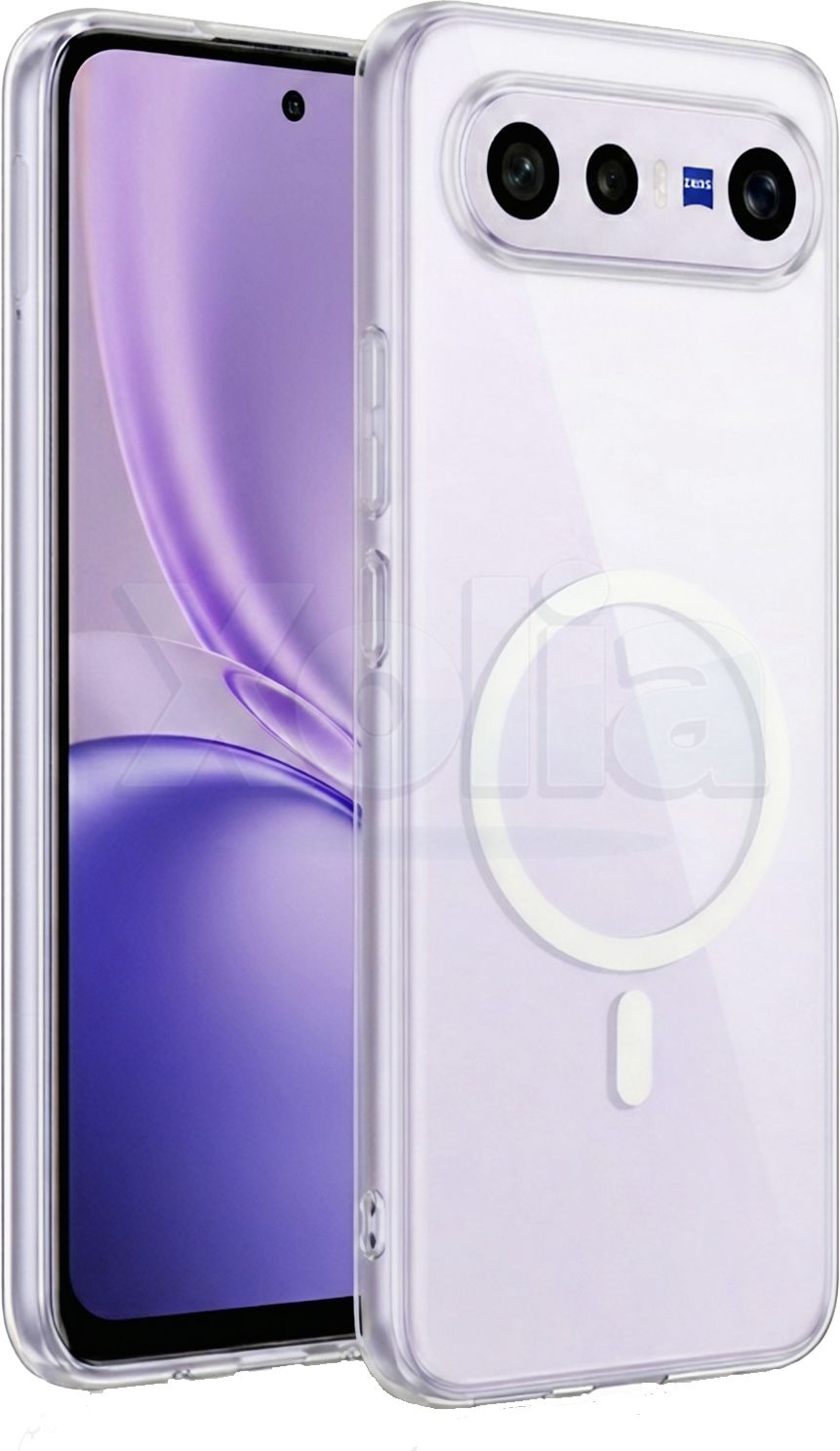 Xolia Anti Yellow Back Cover for Vivo X300 Fe 5G (Transparent, Anti-Yellow, Polycarbonate, Pack of: 1)
