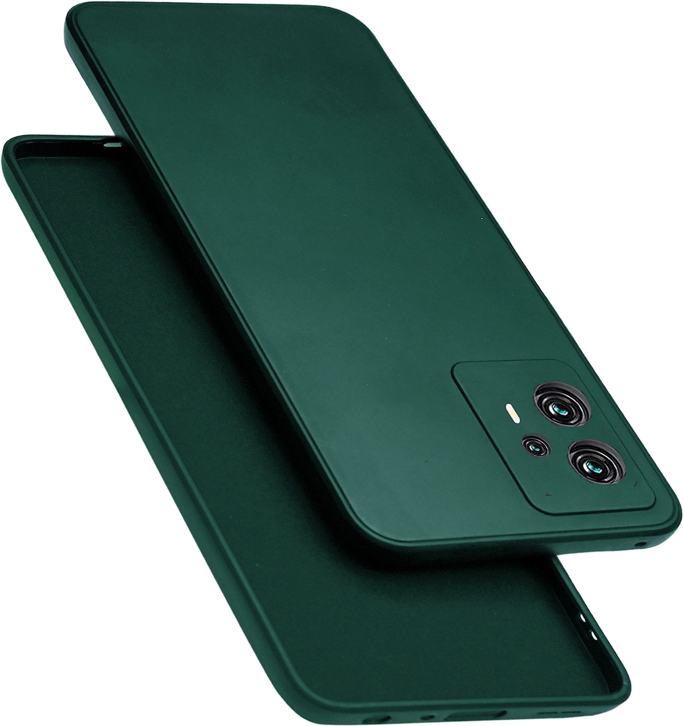 Micvir Back Cover for Redmi K50i 5G, Xiaomi Redmi K50i 5G (Green, Dual Protection, Silicon, Pack of: 1)