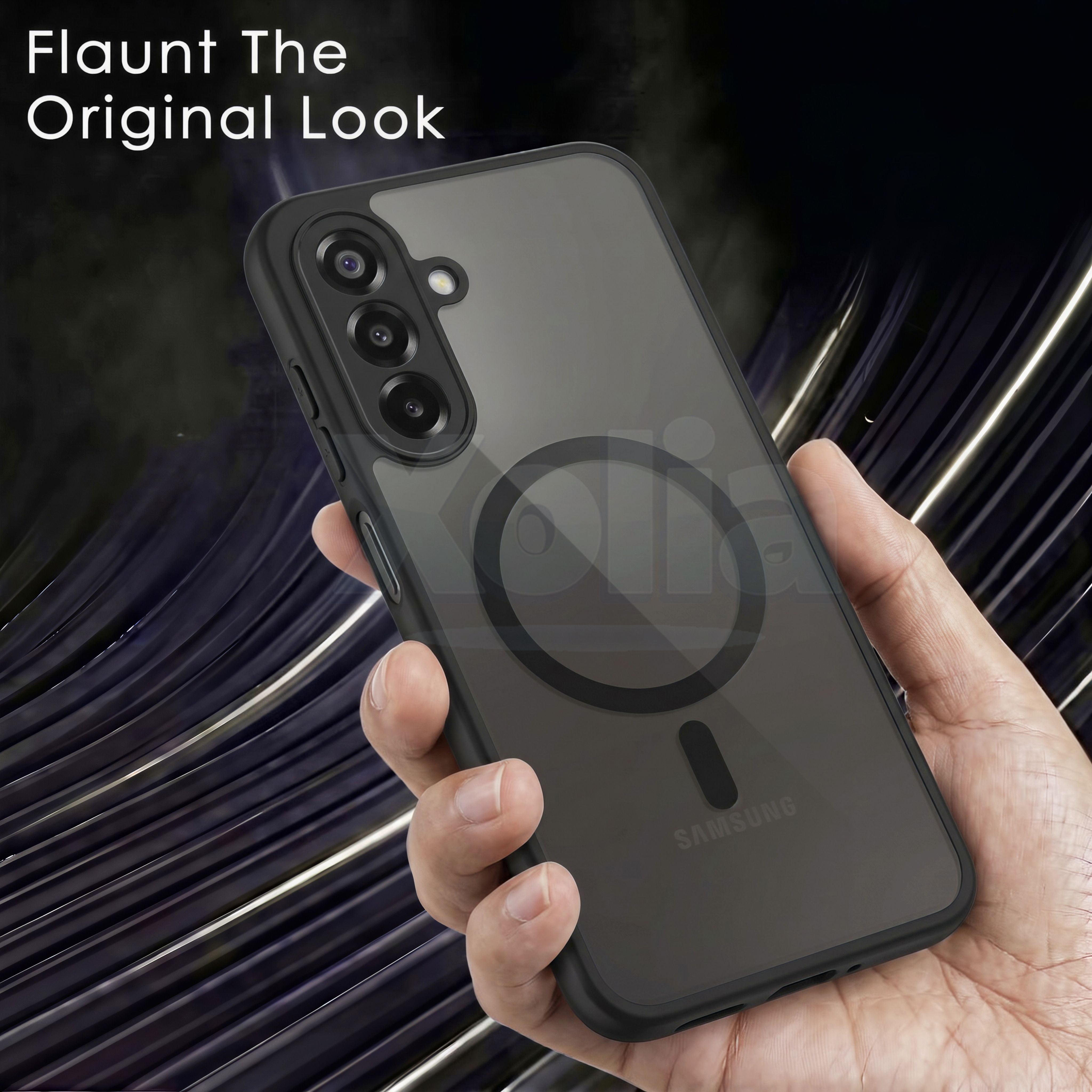 Xolia Back Cover for Samsung Galaxy F70 5G (Black, Shock Proof, Polycarbonate, Silicon, Pack of: 1) — image 4 of 4