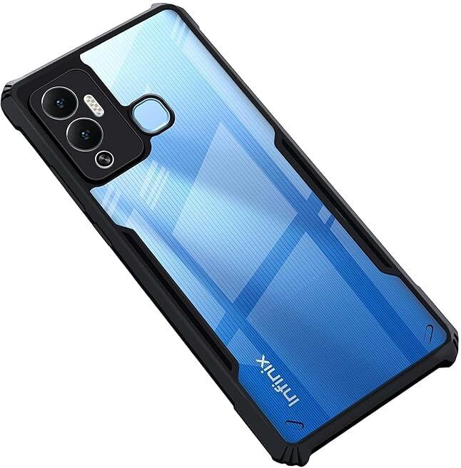 Black Border - Transparent Back iPaky Mobile Back Cover Case