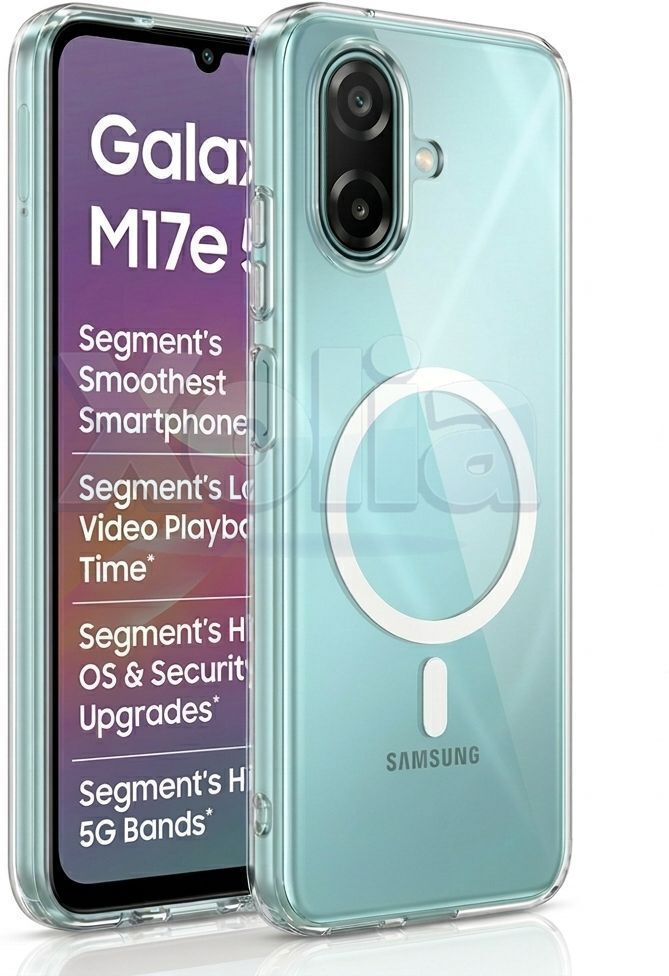 Xolia Anti Yellow Back Cover for Samsung Galaxy M17e 5G (Transparent, Anti-Yellow, Polycarbonate, Pack of: 1)