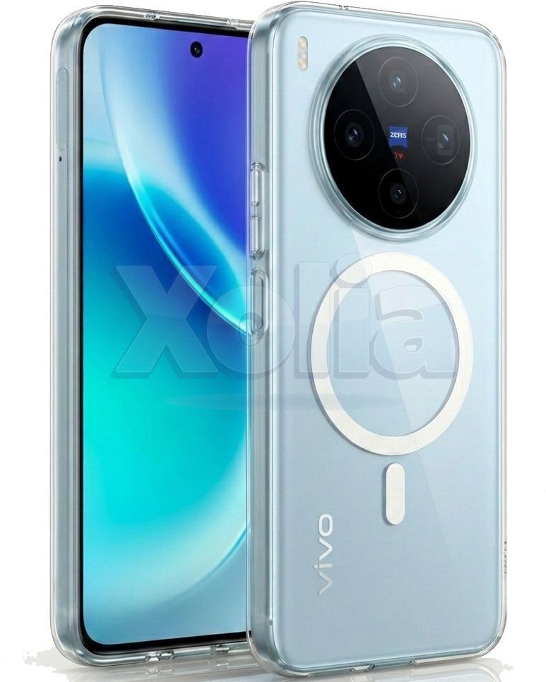 Xolia Anti Yellow Back Cover for Vivo X300 5G (Transparent, Anti-Yellow, Polycarbonate, Pack of: 1)