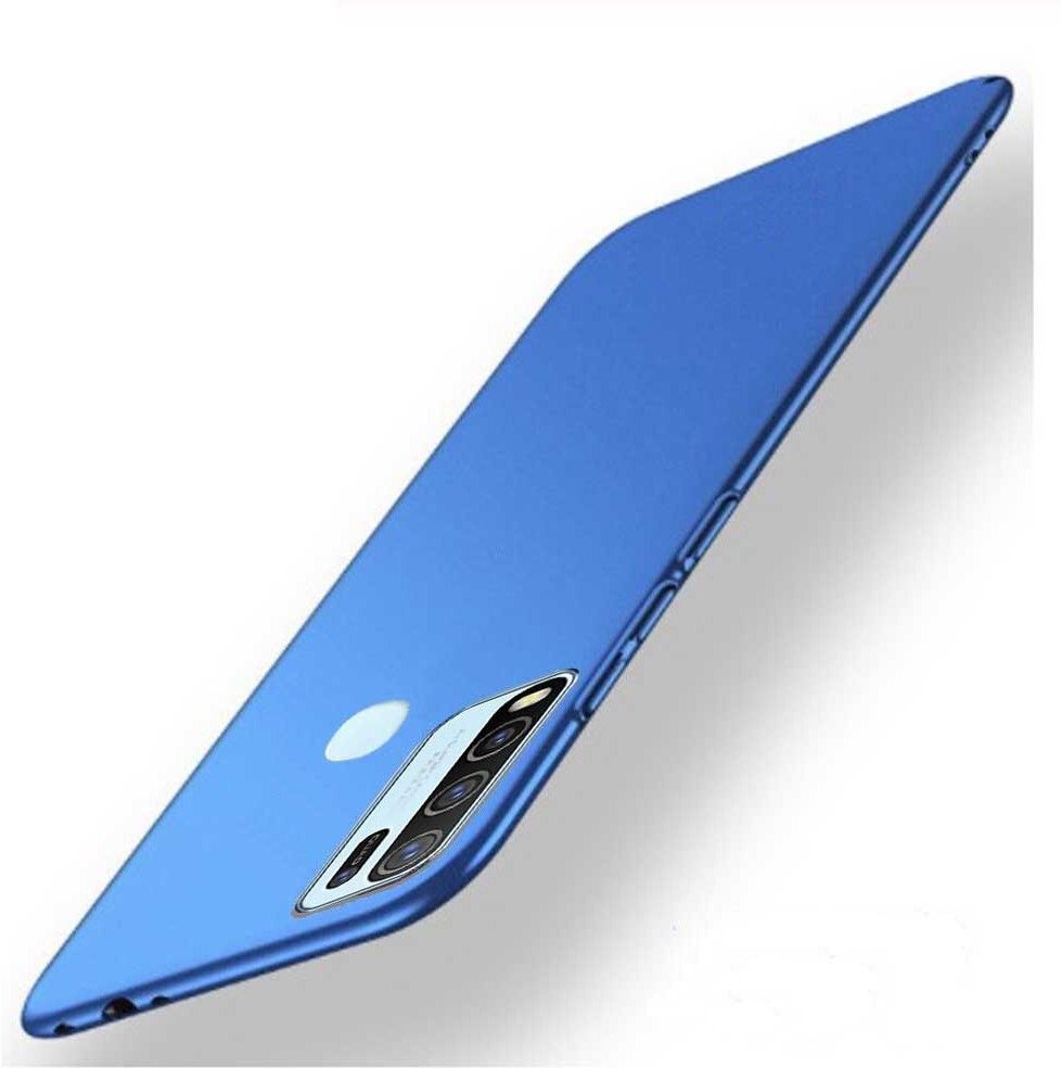 Micvir Back Cover for Vivo Y50 (Blue, Polycarbonate, Pack of: 1)