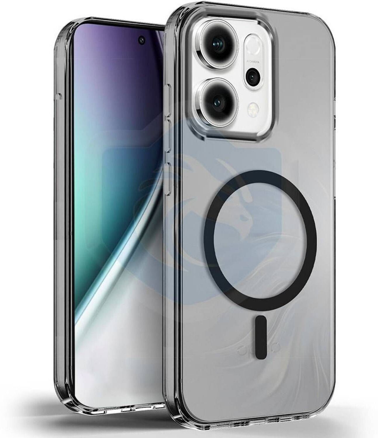 Xolia Back Cover for Oppo Reno 14 5G (Black, Shock Proof, Polycarbonate, Pack of: 1)