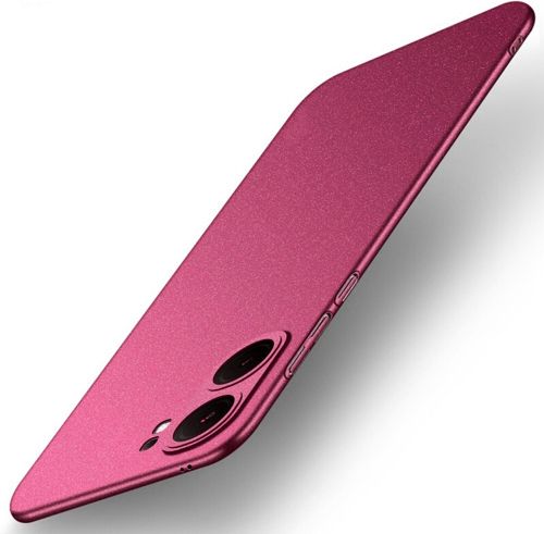 Micvir Back Cover for iQOO Neo 9 5G (Red, Polycarbonate, Pack of: 1)