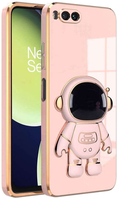 Micvir Back Cover for Mi A1, Mi A1 Old Version (Pink, Silicon, Pack of: 1)