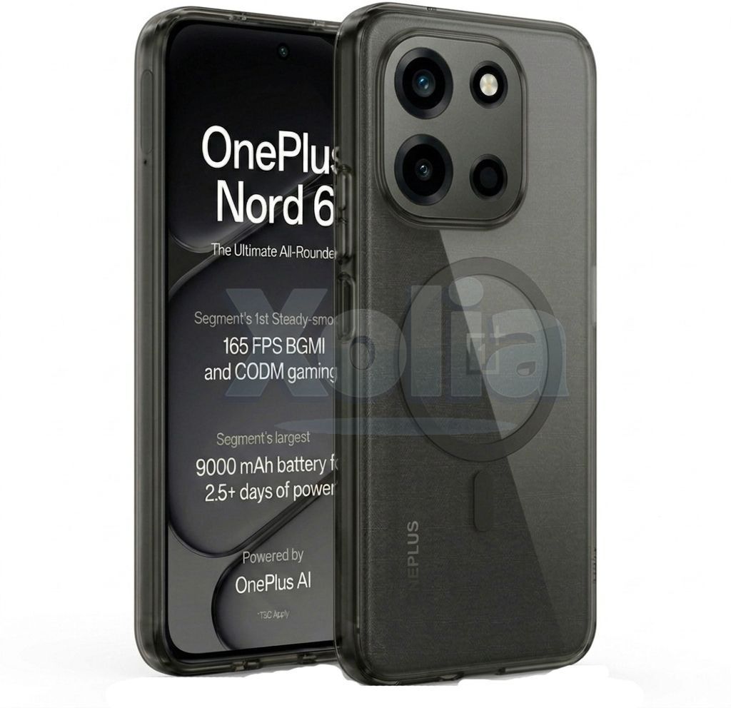 Xolia Anti Yellow Back Cover for OnePlus Nord 6 5G (Black, Anti-Yellow, Polycarbonate, Pack of: 1)