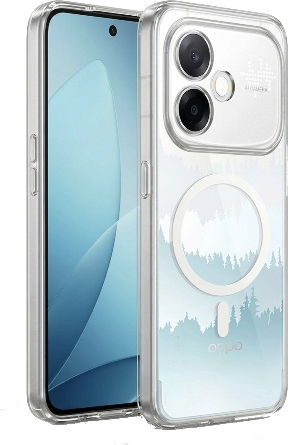 Xolia Anti Yellow Back Cover for Oppo F33 Pro 5G (Transparent, Anti-Yellow, Polycarbonate, Pack of: 1)