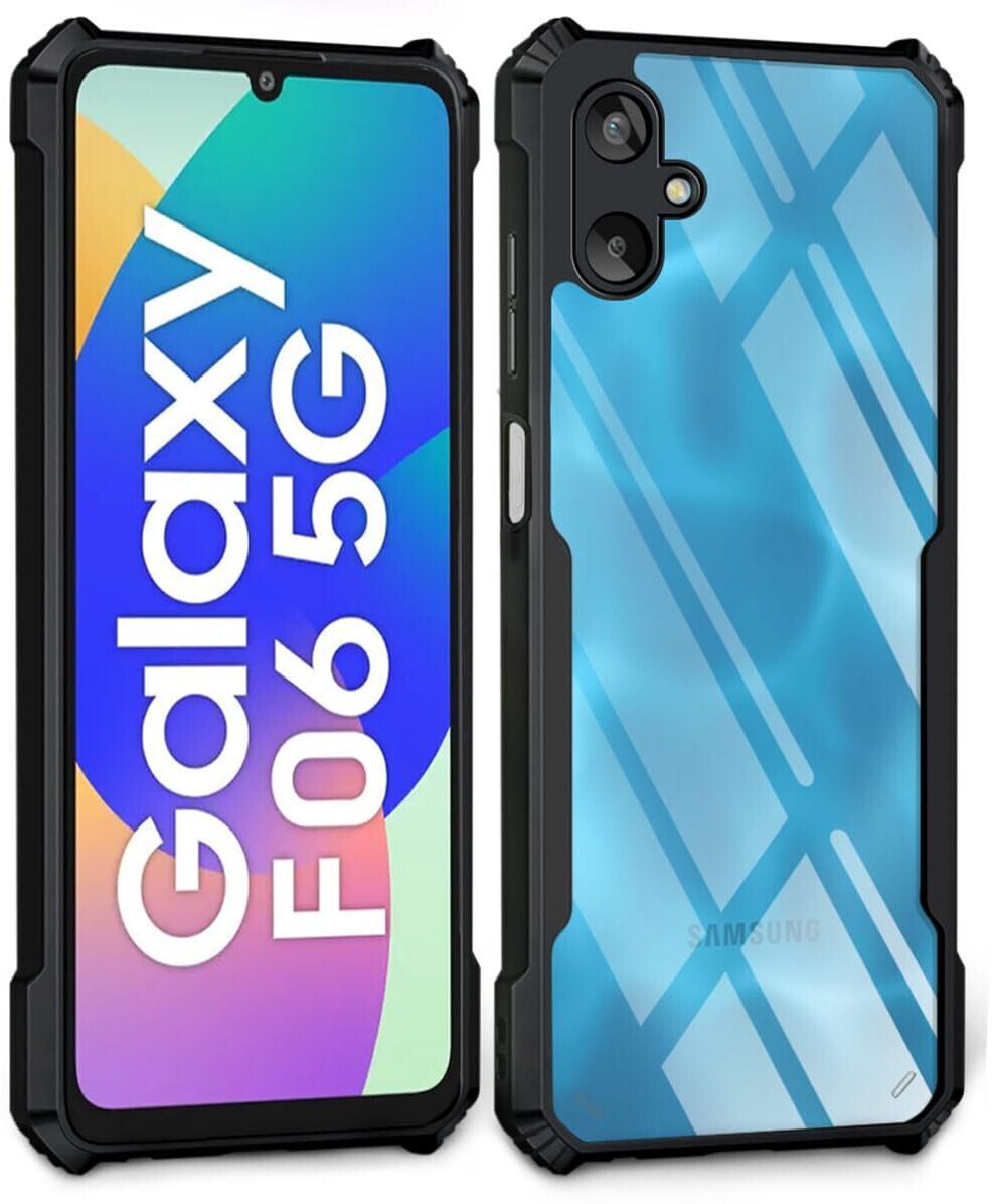 Black Border - Transparent Back iPaky Mobile Back Cover Case