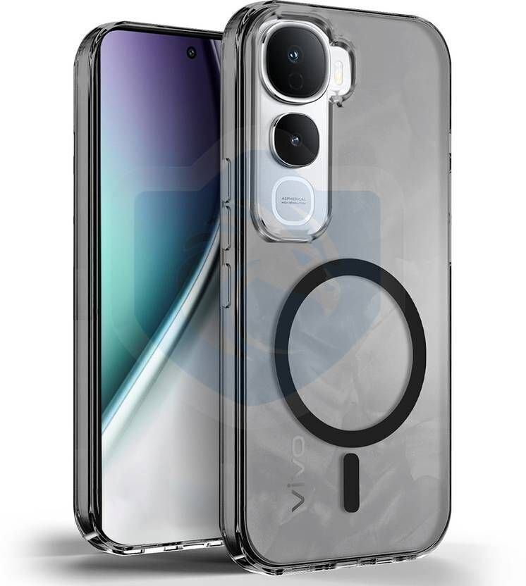 Xolia Back Cover for Vivo Y400 Pro 5G (Black, Shock Proof, Polycarbonate, Pack of: 1)