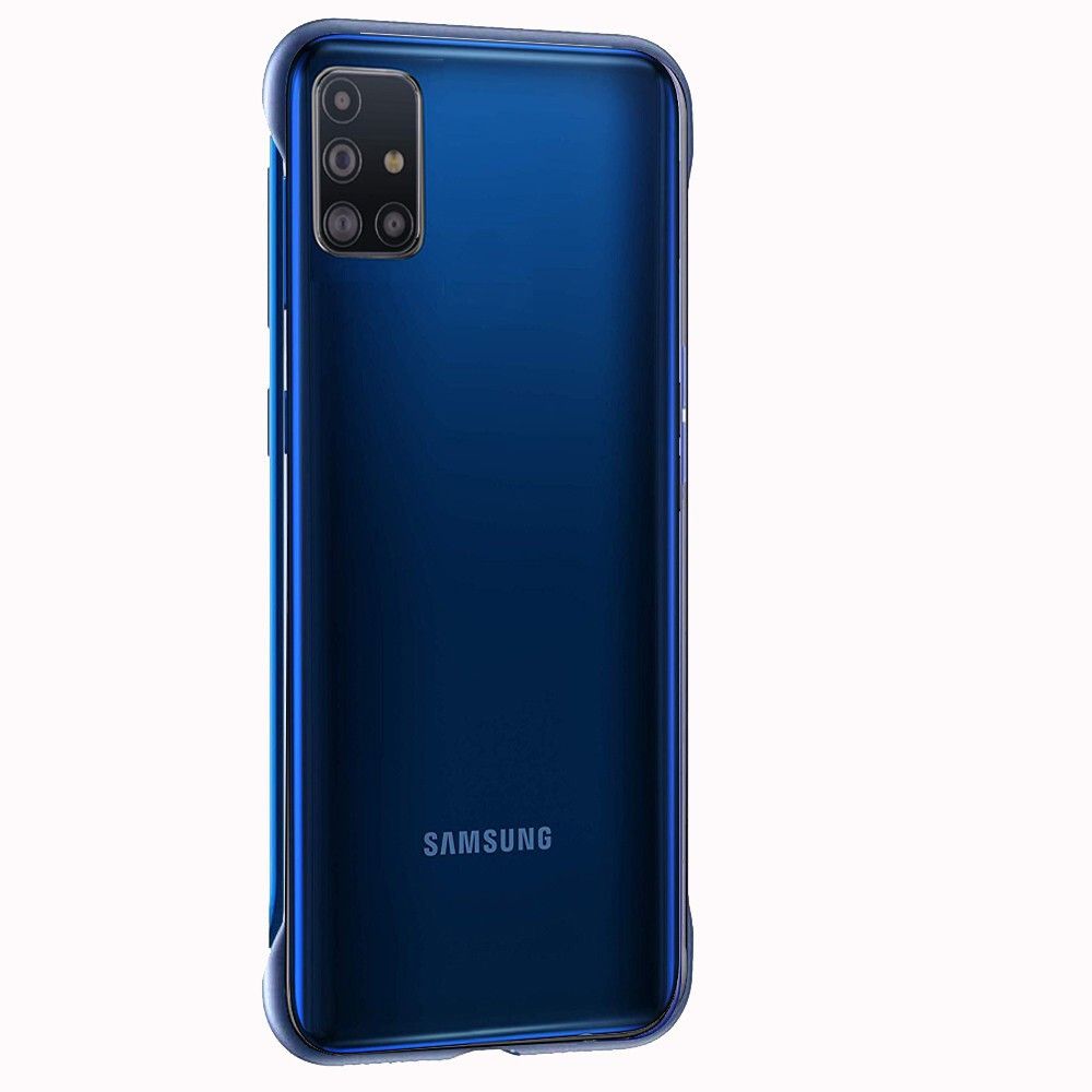 Micvir Back Cover for Samsung Galaxy M31s (Blue, Camera Bump Protector, Pack of: 1)