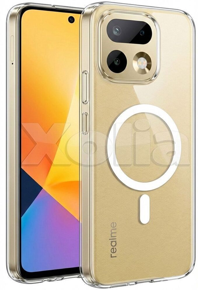 Xolia Anti Yellow Back Cover for Realme 16 Pro 5G (Transparent, Anti-Yellow, Polycarbonate, Pack of: 1)
