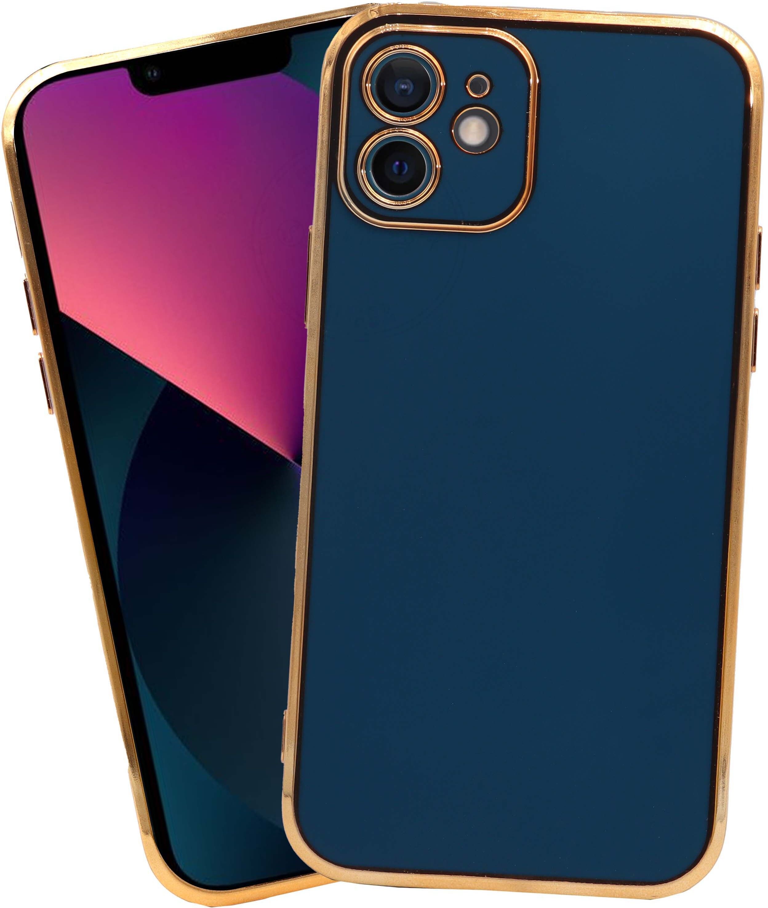 iPhone 12 -6D Chrome Back Case Cover