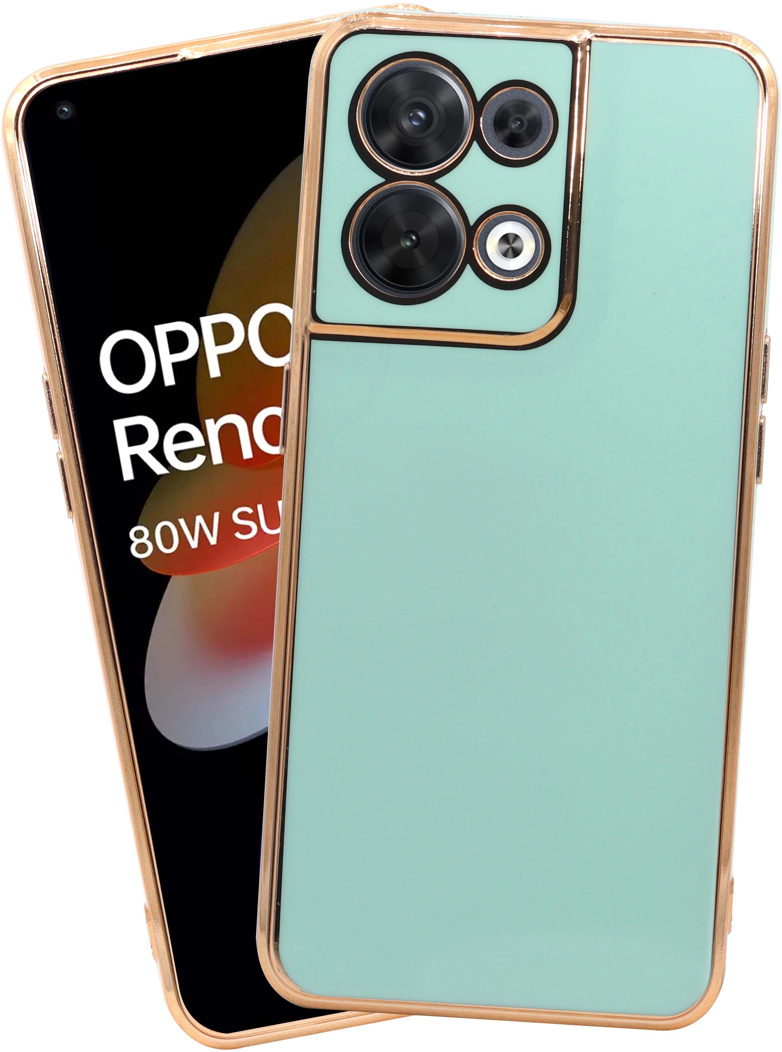 Oppo Reno 8 - 6D Chrome Mobile Back Cover