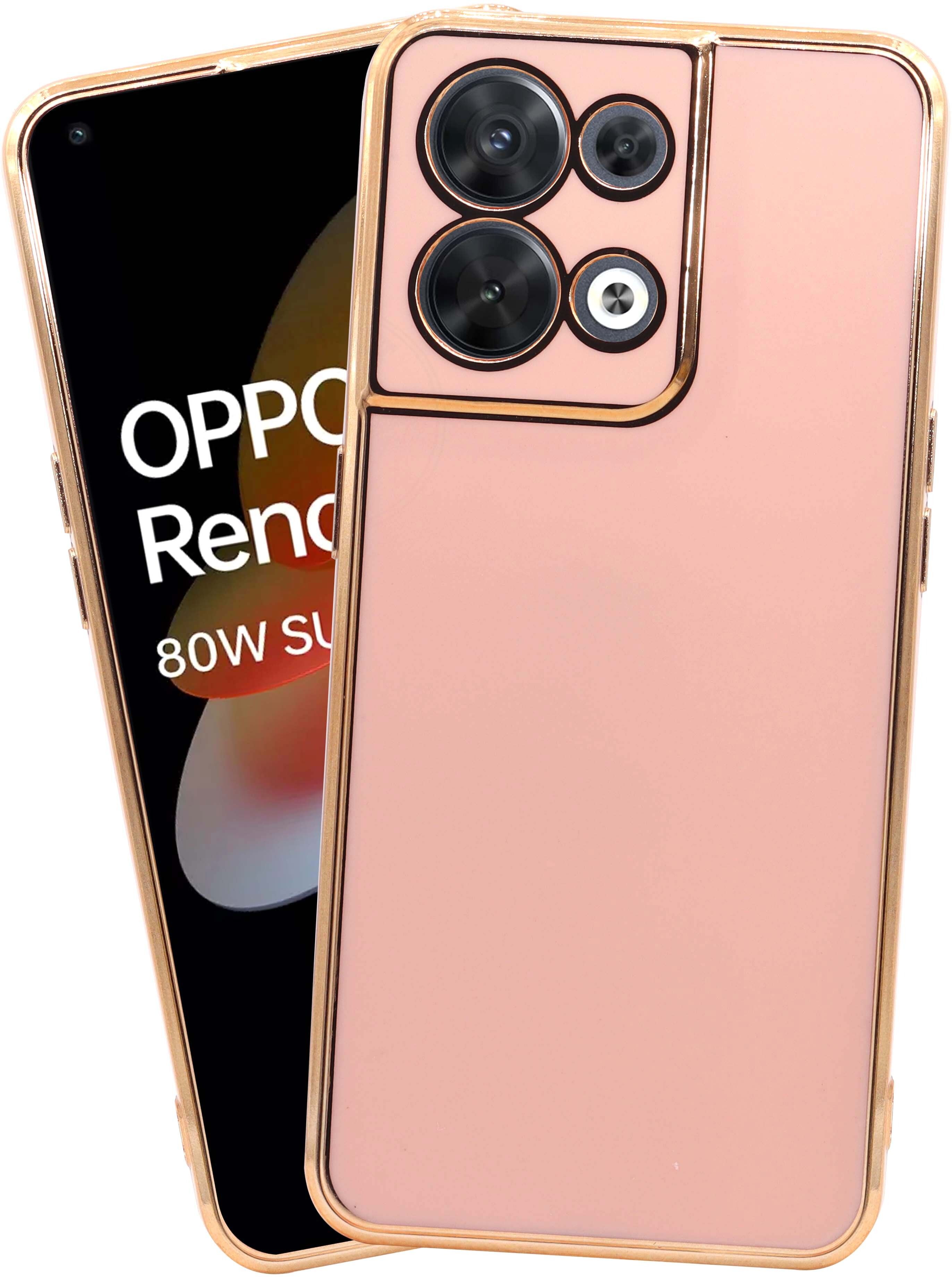 Oppo Reno 8 - 6D Chrome Mobile Back Cover