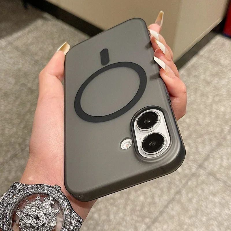 Micvir Back Cover for Apple iPhone 16 (Black, Pack of: 1) — image 1 of 1