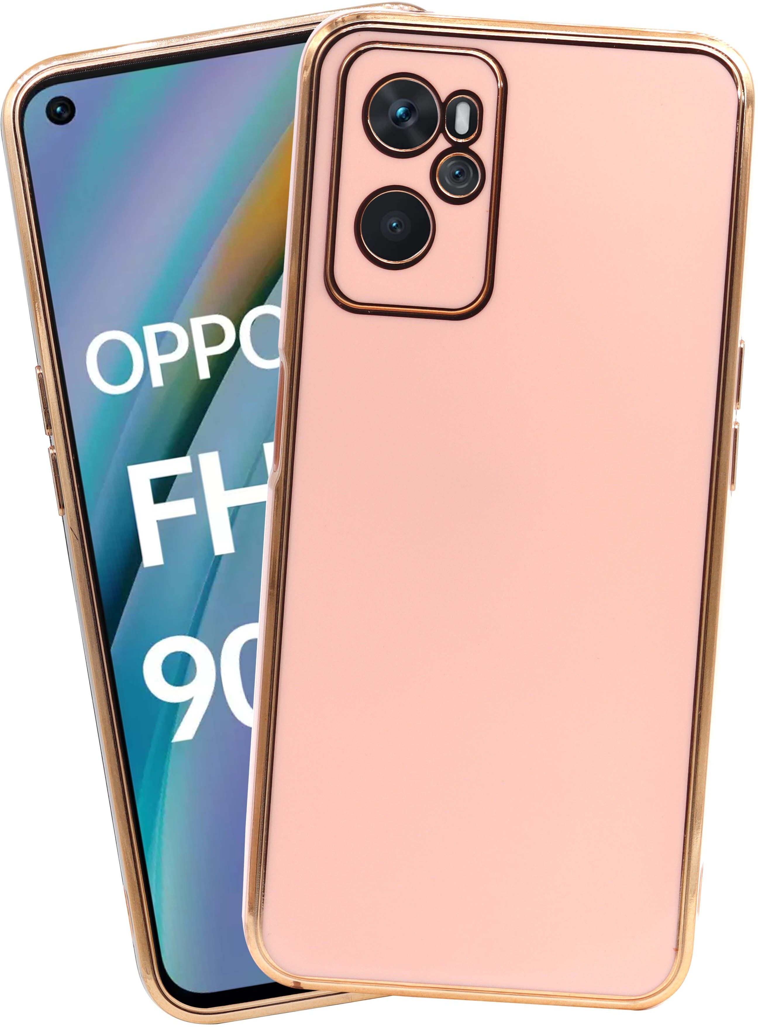 Oppo A96 -6D Chrome Back Case Cover