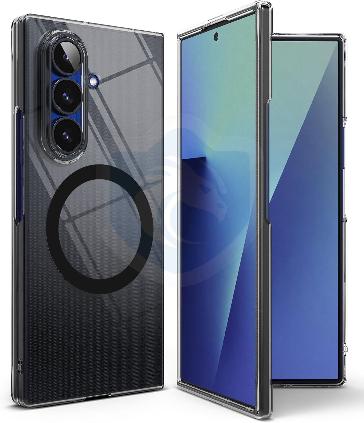 Micvir Anti Yellow Back Cover for Samsung Galaxy Z Fold7 5G (Black, Anti-Yellow, Polycarbonate, Pack of: 1)