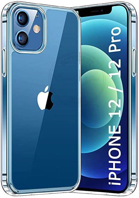 iPhone 12 - Transparent Transparent Soft 2MM Back Cover