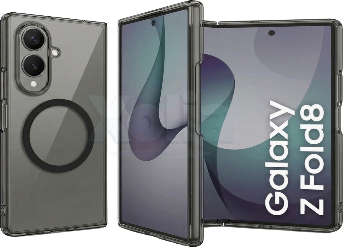 Xolia Anti Yellow Back Cover for Samsung Galaxy Z Fold8 5G (Black, Anti-Yellow, Polycarbonate, Pack of: 1)