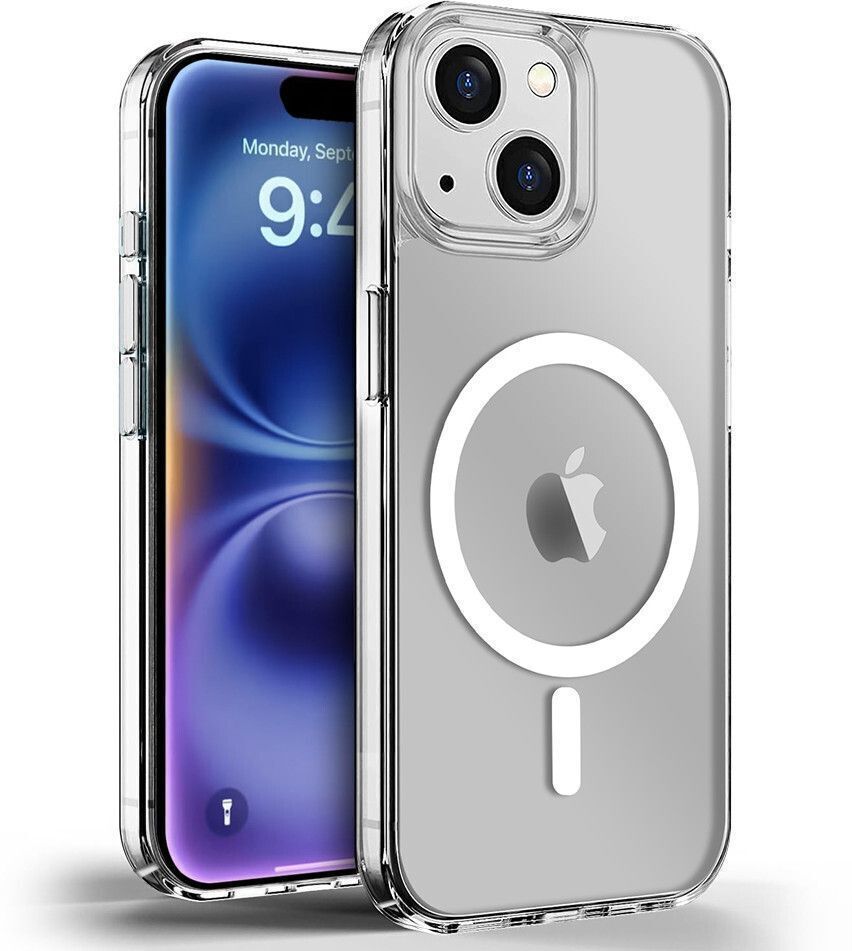 Micvir Anti Yellow Back Cover for Apple iPhone 14 Plus (Transparent, Anti-Yellow, Polycarbonate, Pack of: 1)