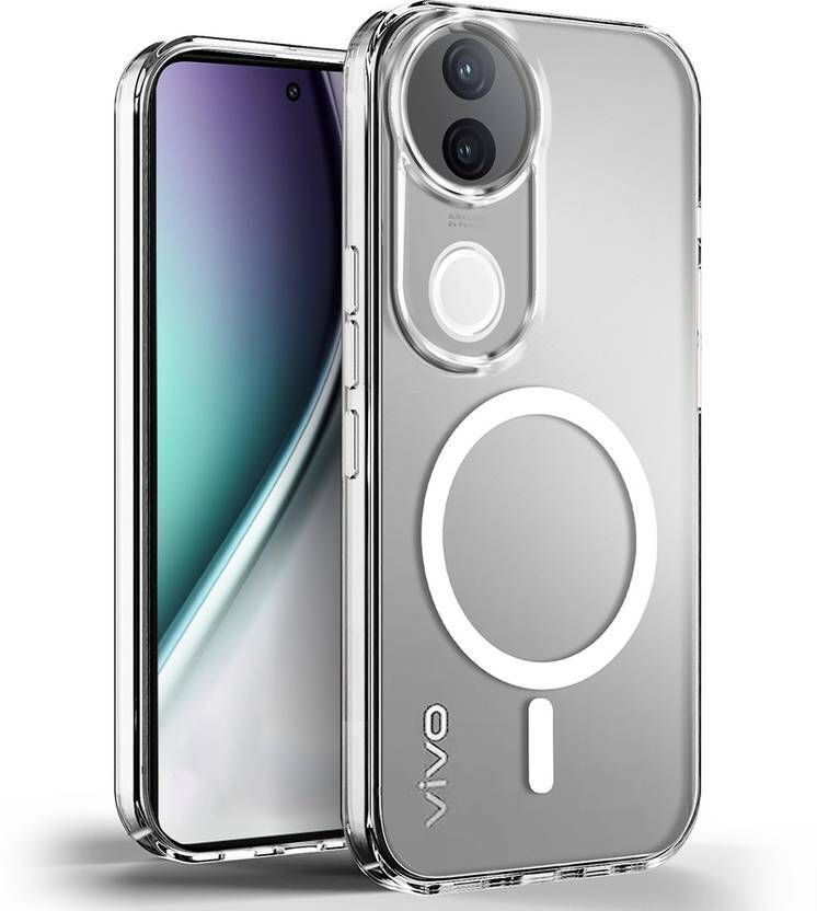 Micvir Anti Yellow Back Cover for Vivo T4R 5G (Transparent, Anti-Yellow, Polycarbonate, Pack of: 1)