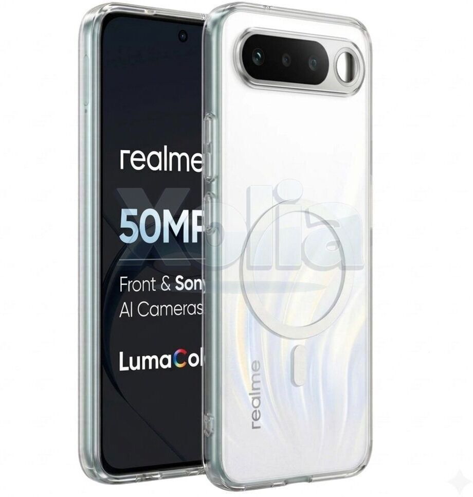 Xolia Anti Yellow Back Cover for Realme 16 5G (Transparent, Anti-Yellow, Polycarbonate, Pack of: 1)