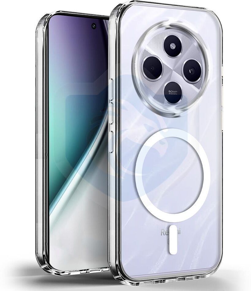 Xolia Back Cover for POCO M7 5G (Transparent, Shock Proof, Polycarbonate, Pack of: 1)