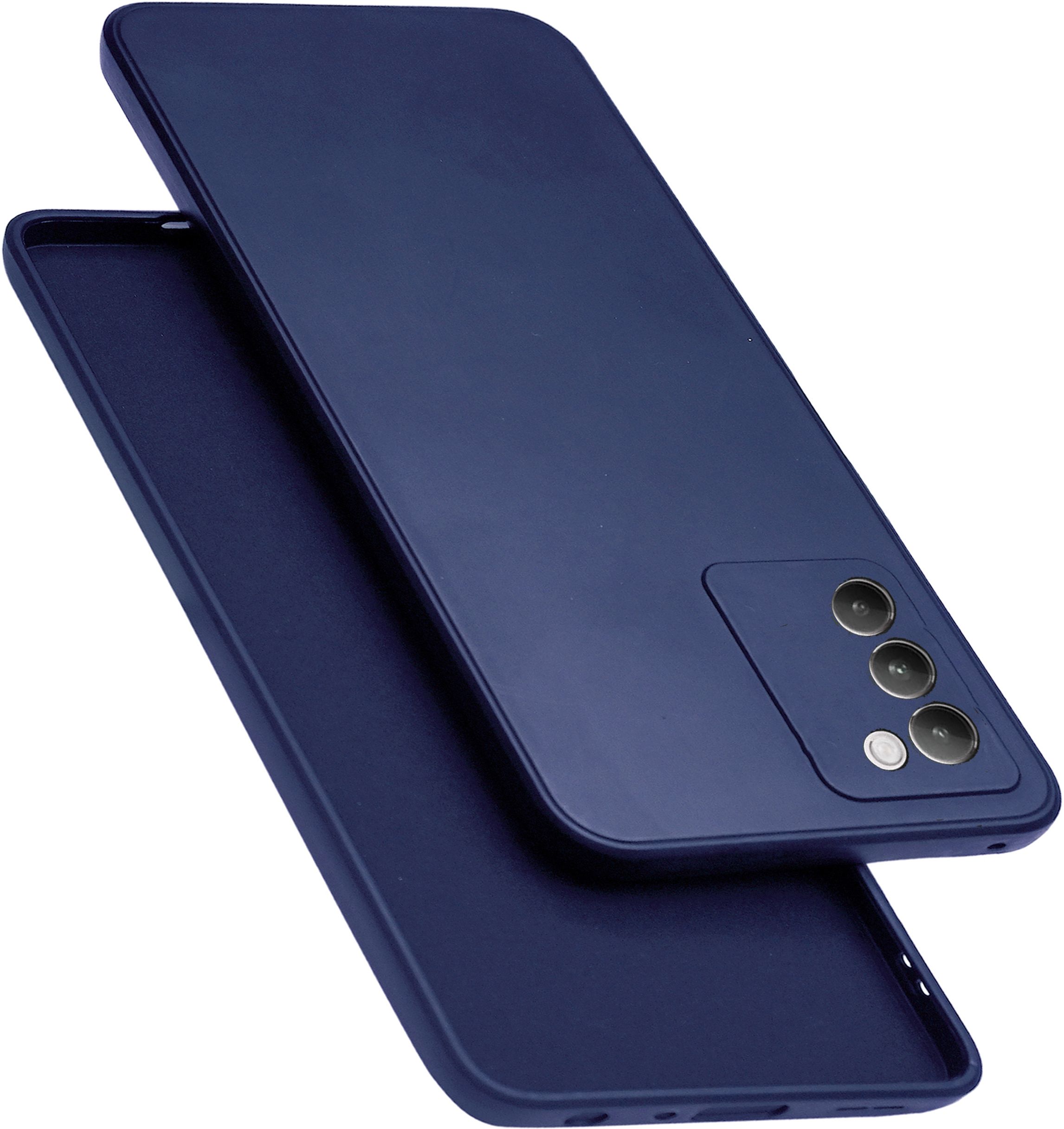 Micvir Back Cover for Vivo Y200e 5G, Vivo T3 5G (Blue, Dual Protection, Silicon, Pack of: 1)