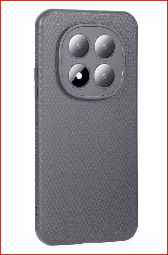Mi Redmi Note 15 ProPlus 5G - Grey antibrust Case