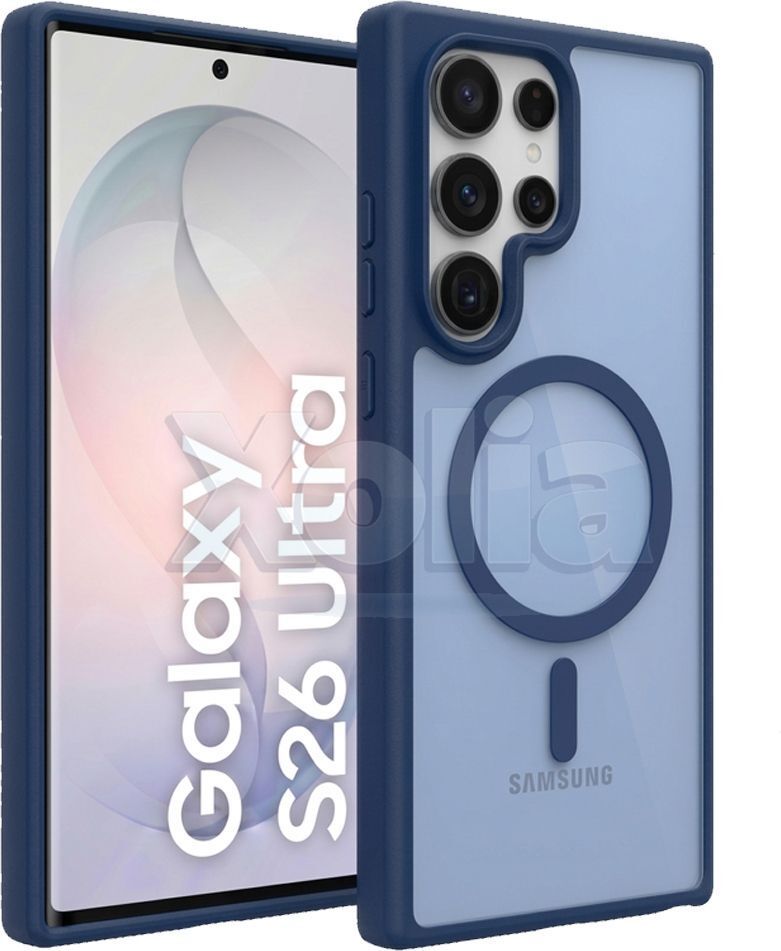 Xolia Back Cover for Samsung Galaxy S26 Ultra 5G (Blue, Shock Proof, Polycarbonate, Silicon, Pack of: 1)