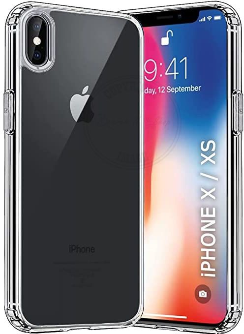 iPhone Xs - Transparent Transparent Soft 2MM Back Cover