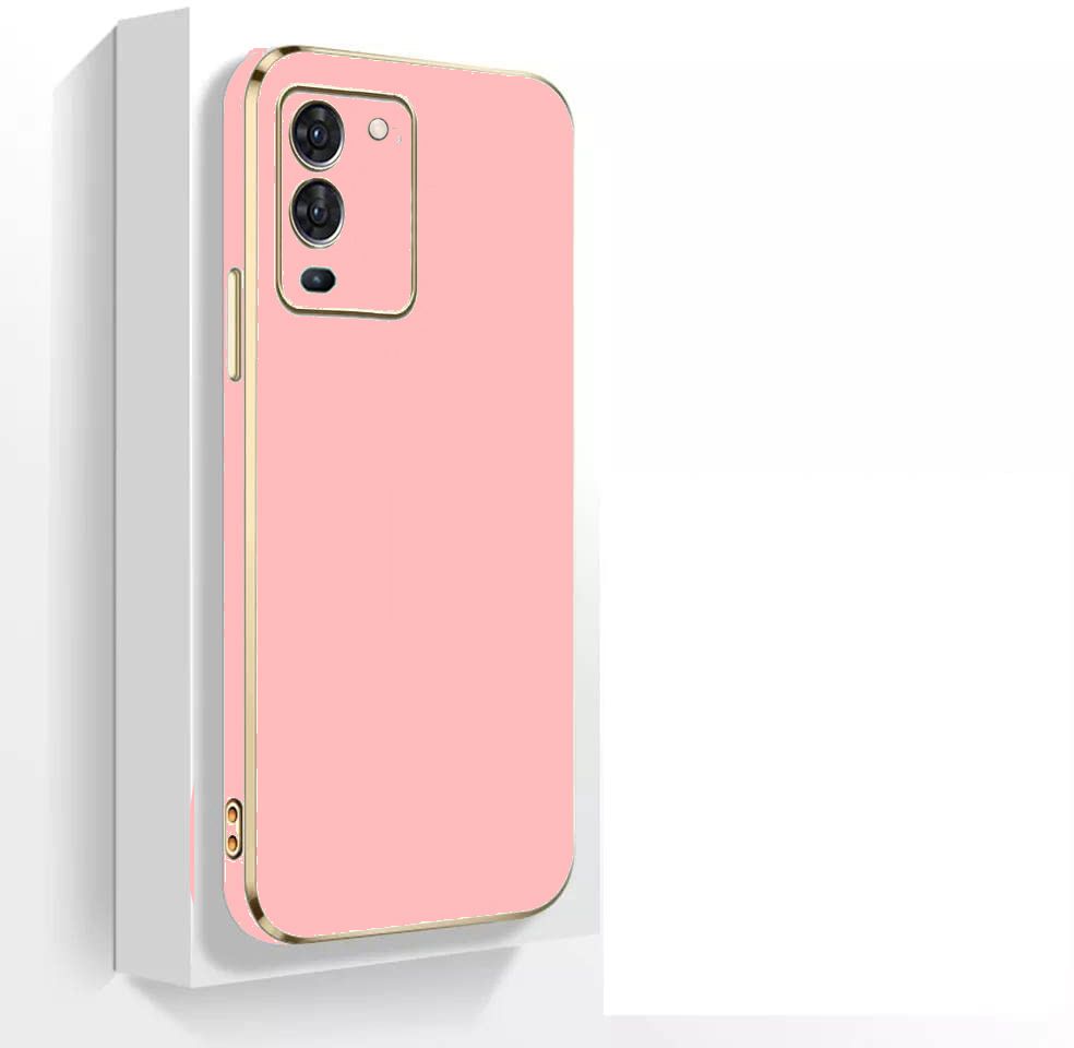 Micvir Back Cover for Infinix Note 12 Turbo (Pink, Camera Bump Protector, Silicon, Pack of: 1)
