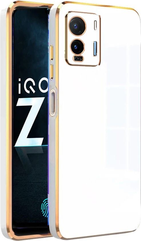 Micvir Back Cover for iQOO Z7 5G, iQOO Z7s 5G (White, Silicon, Pack of: 1)