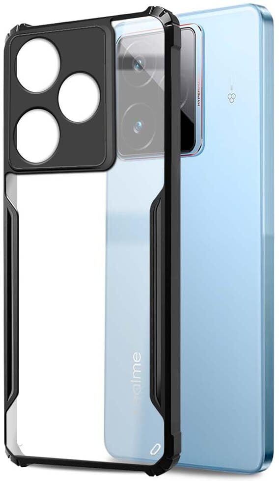 Black Border - Transparent Back iPaky Mobile Back Cover Case