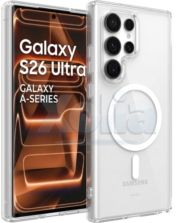 Xolia Back Cover for Samsung Galaxy S26 Ultra 5G (White, Shock Proof, Polycarbonate, Silicon, Pack of: 1)