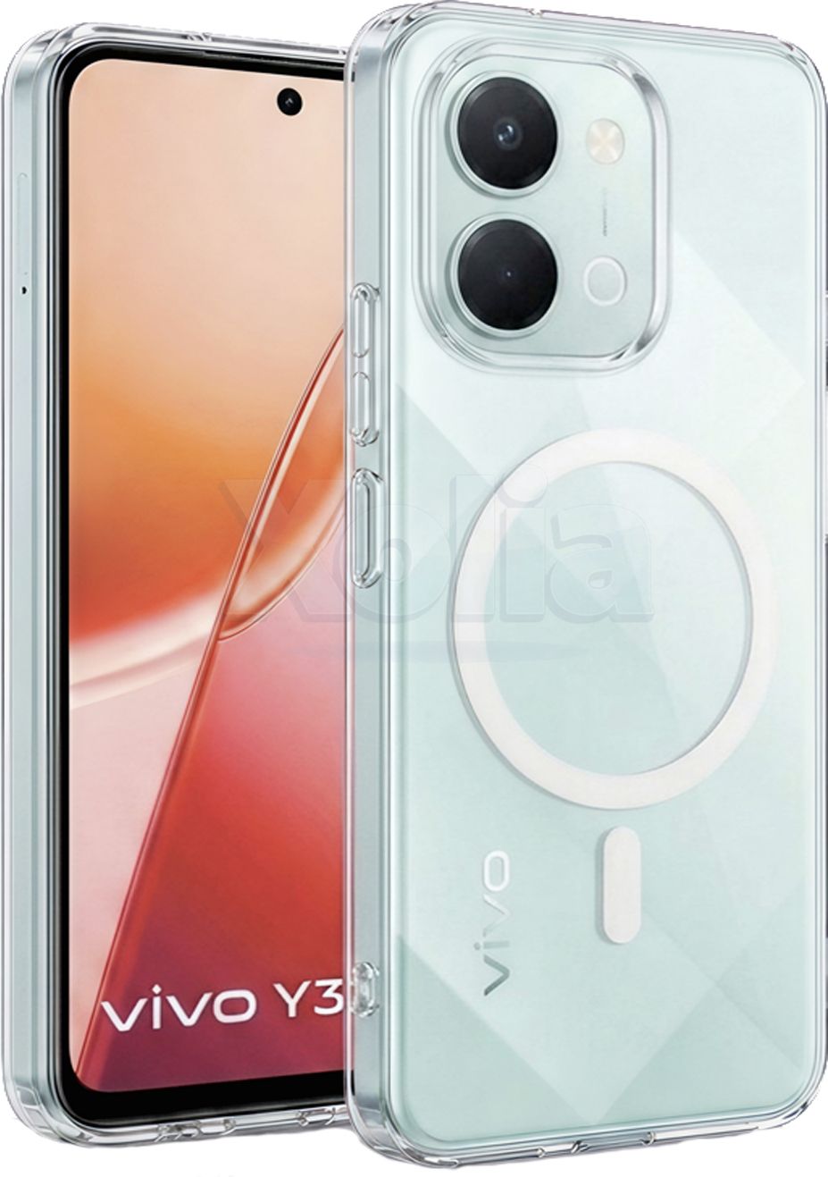 Xolia Back Cover for vivo Y31t 5G (Transparent, Shock Proof, Polycarbonate, Pack of: 1)