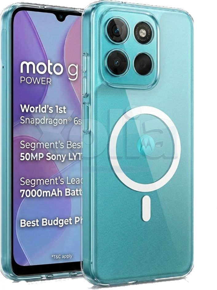 Xolia Anti Yellow Back Cover for Motorola Moto G57 Power (Transparent, Anti-Yellow, Polycarbonate, Pack of: 1)