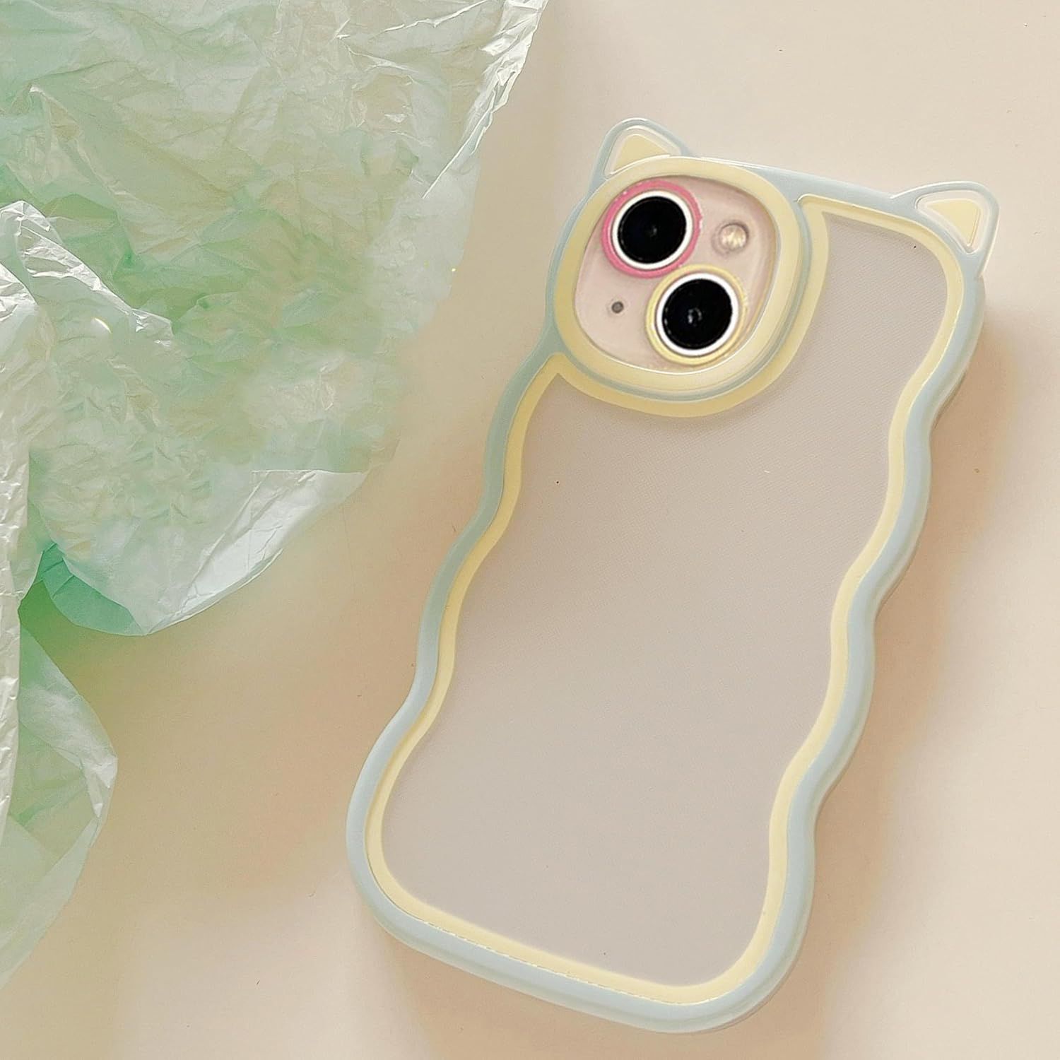 Micvir Back Cover for Apple iPhone 14 Plus (Green, Silicon, Pack of: 1) — image 1 of 1