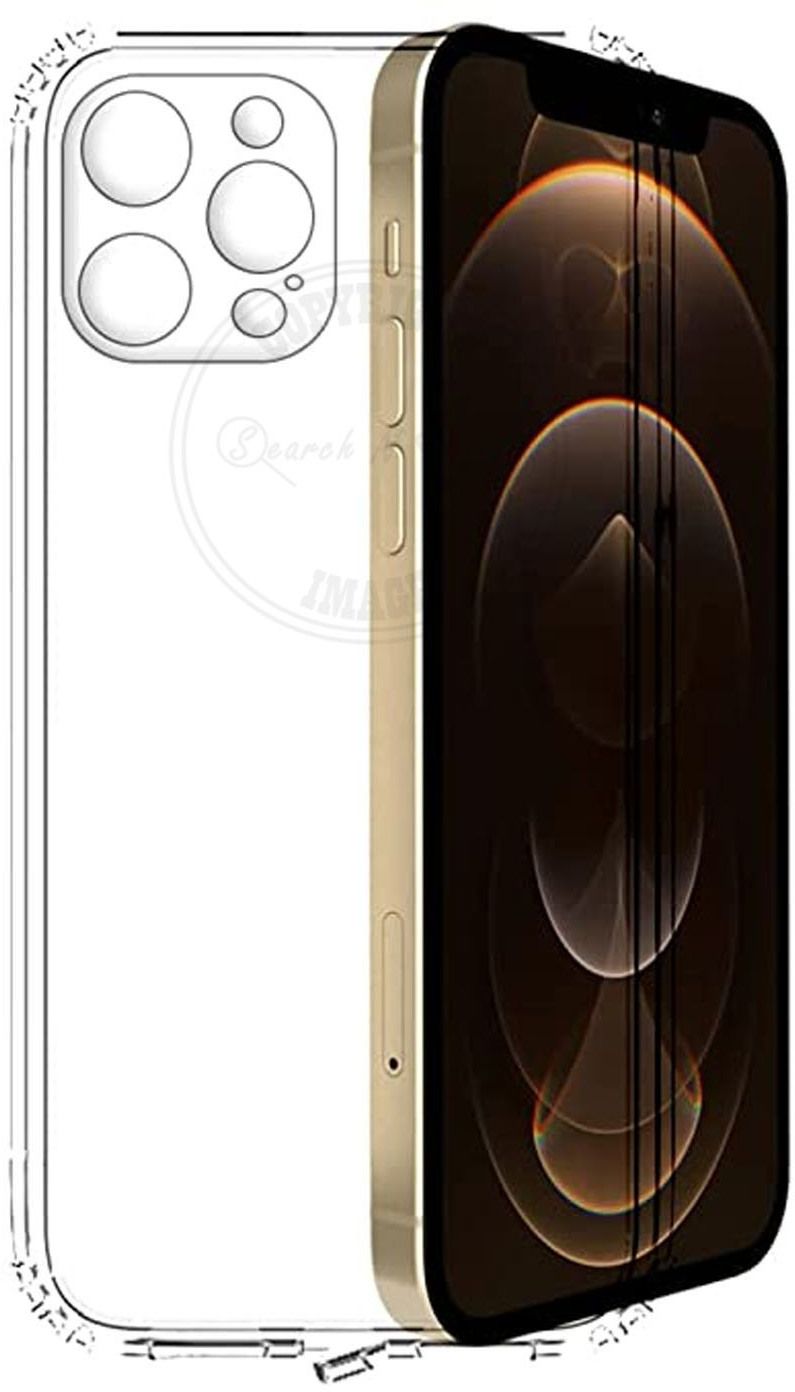 iPhone 12 Pro - Transparent Transparent Soft 2MM Back Cover