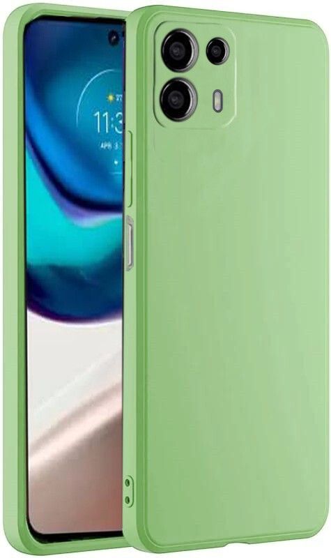 Micvir Back Cover for Motorola Edge 30 Fusion (Green, Grip Case, Silicon, Pack of: 1) — image 1 of 1
