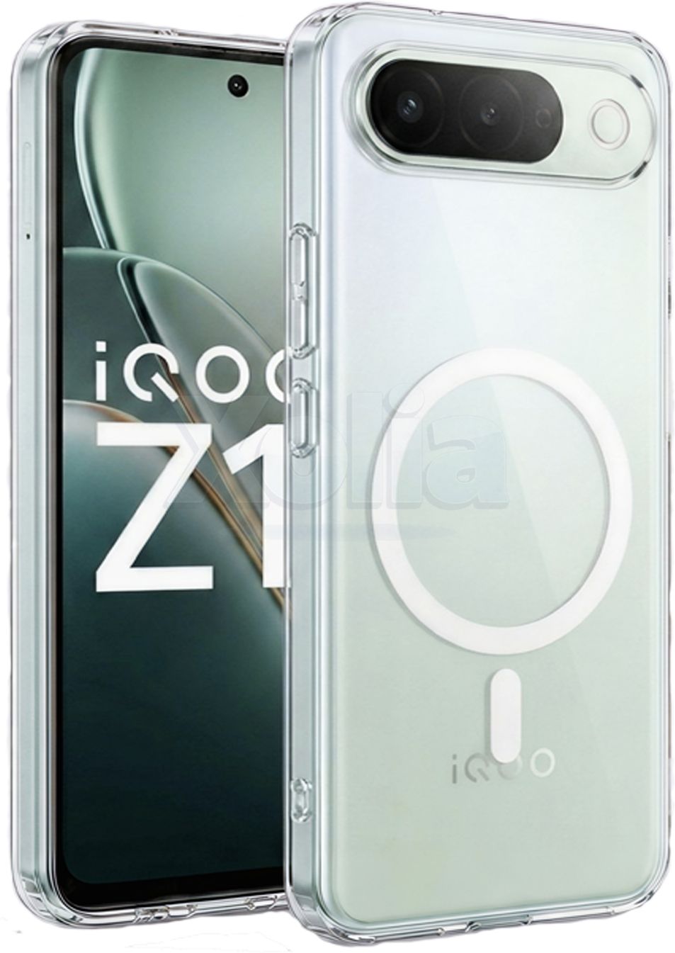 Xolia Back Cover for iQOO Z11 5G (Transparent, Shock Proof, Polycarbonate, Pack of: 1)