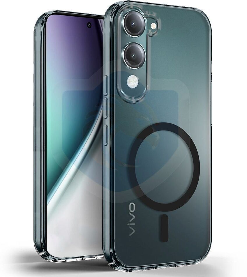 Micvir Anti Yellow Back Cover for Vivo Y19e (Black, Anti-Yellow, Polycarbonate, Pack of: 1)