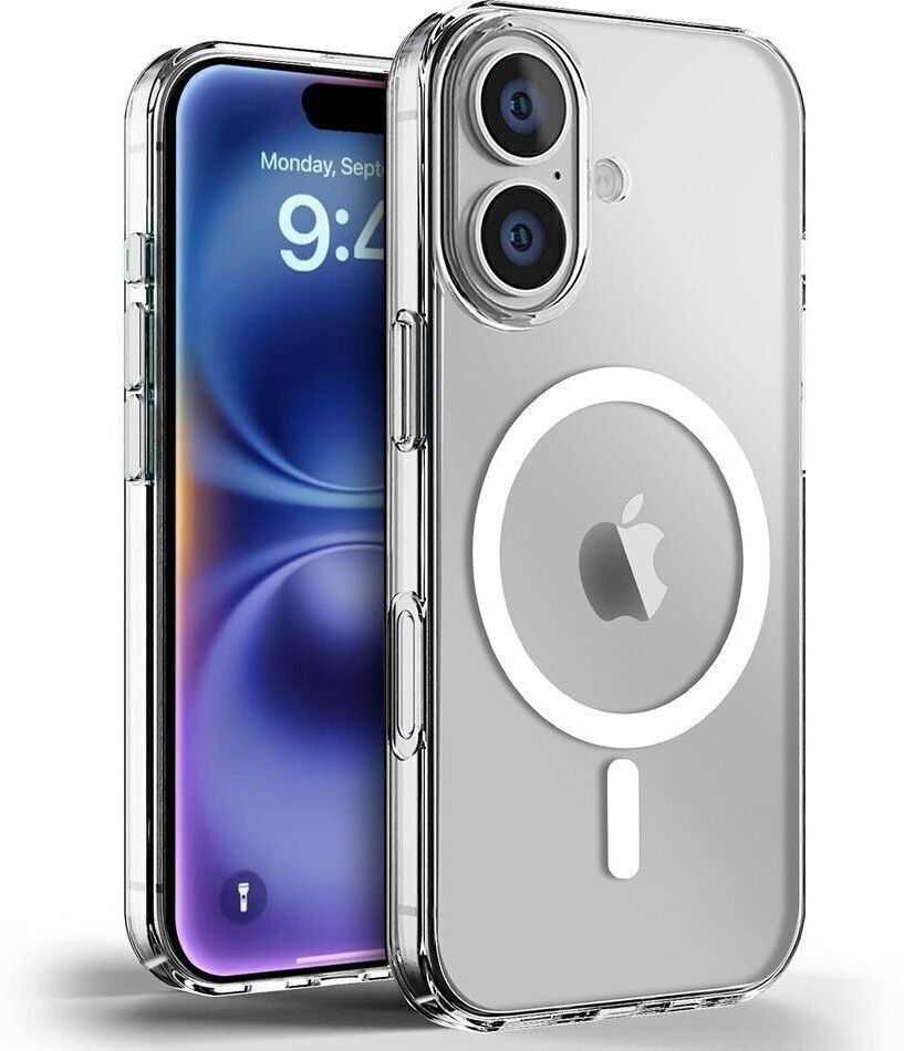 Xolia Back Cover for Apple iPhone 16 Plus (Transparent, Shock Proof, Polycarbonate, Pack of: 1)