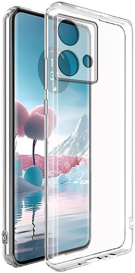 Moto Edge 40 Neo - Transparent Transparent Soft 2MM Back Cover