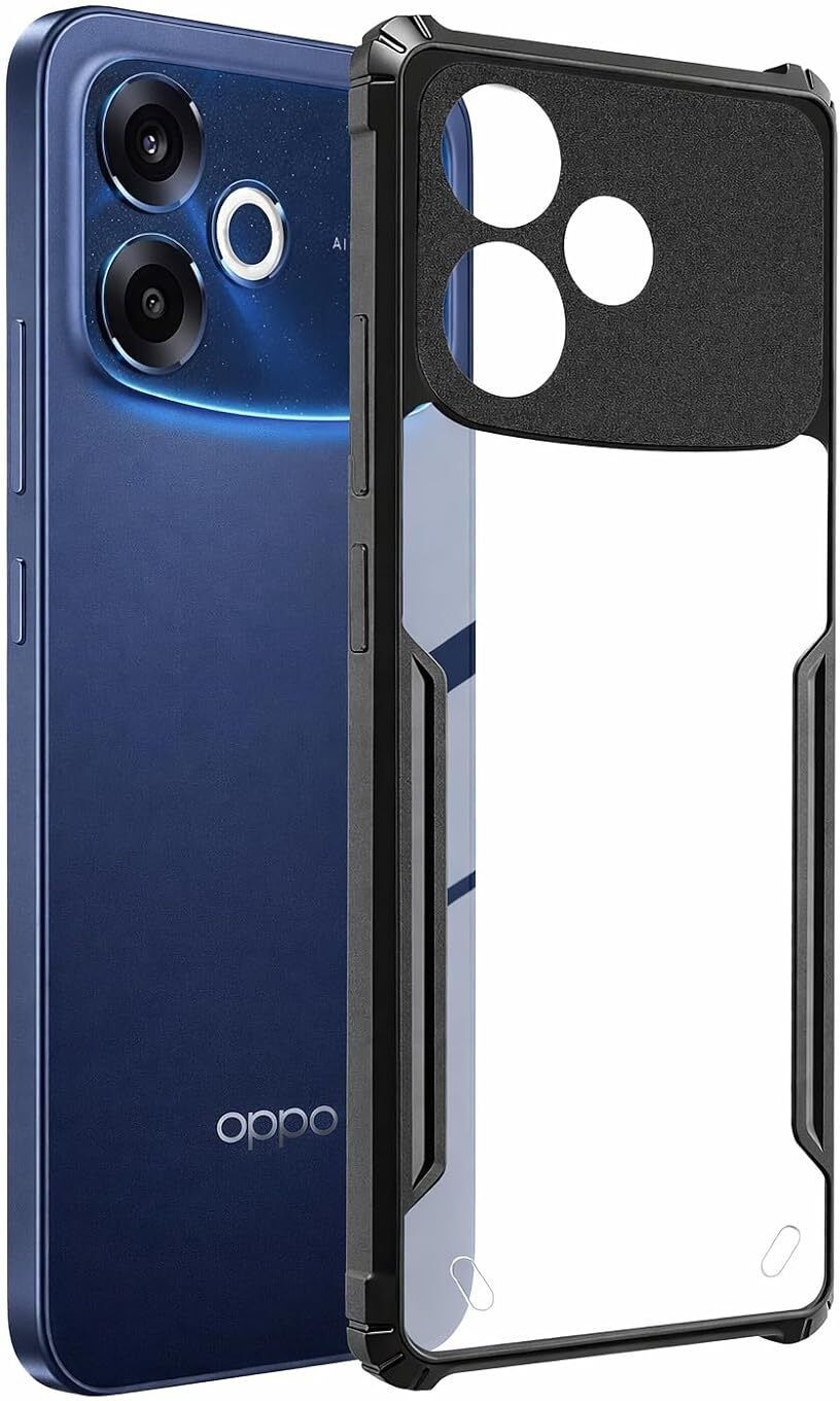 Black Border - Transparent Back iPaky Mobile Back Cover Case