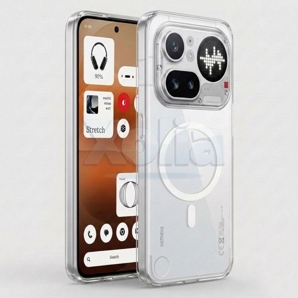 Xolia Anti Yellow Back Cover for Nothing Phone 4a Pro 5G (Transparent, Anti-Yellow, Polycarbonate, Pack of: 1)