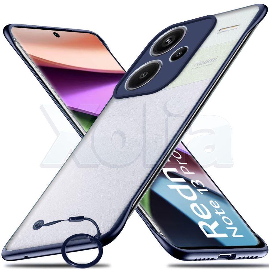 Xolia Back Cover for Redmi Note 13 Pro Plus 5G (Blue, Polycarbonate, Pack of: 1)